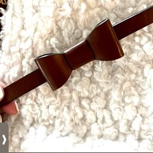 Boden Brown Bow Belt